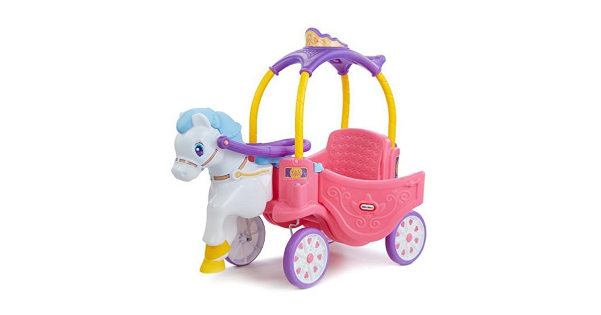 Little Tikes Princess Horse & Carriage – Mawjod